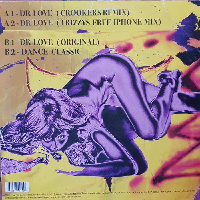 Bumblebeez - Dr Love -  Vinyl LP Record - Very-Good+ Quality (VG+)