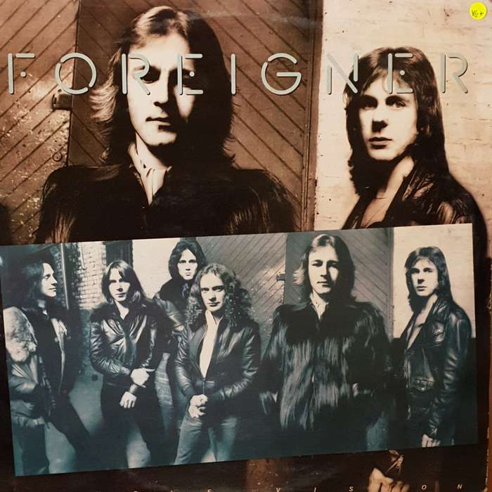 Foreigner - Foreigner -  Vinyl LP Record - Very-Good+ Quality (VG+)