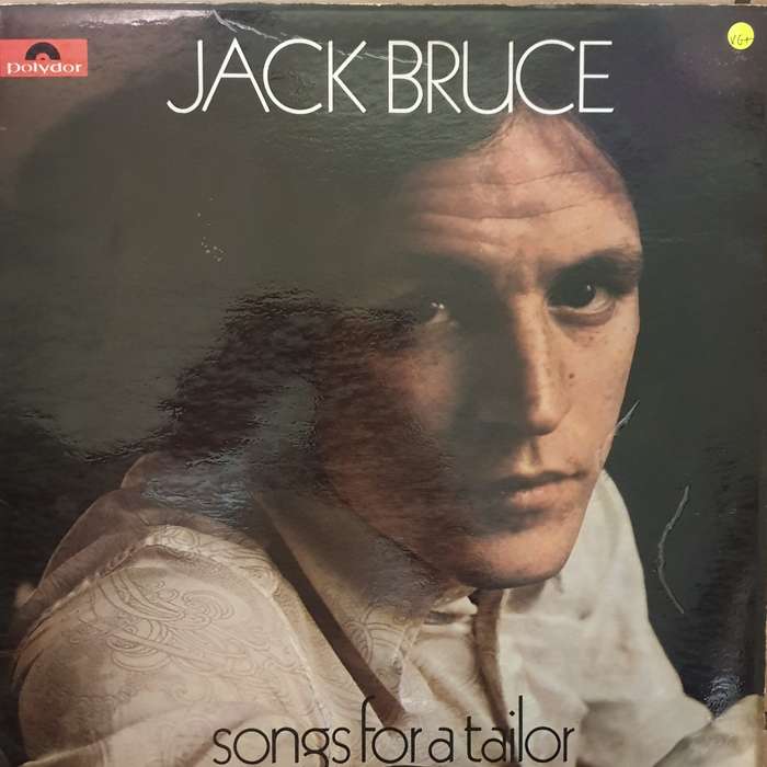 Jack Bruce  Songs For A Tailor -  Vinyl LP Record - Very-Good+ Quality (VG+)