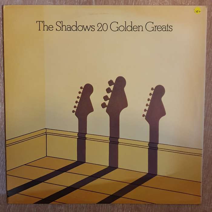 Shadows - 20 Golden Greats - Vinyl LP Record  - Very-Good+ Quality (VG+)