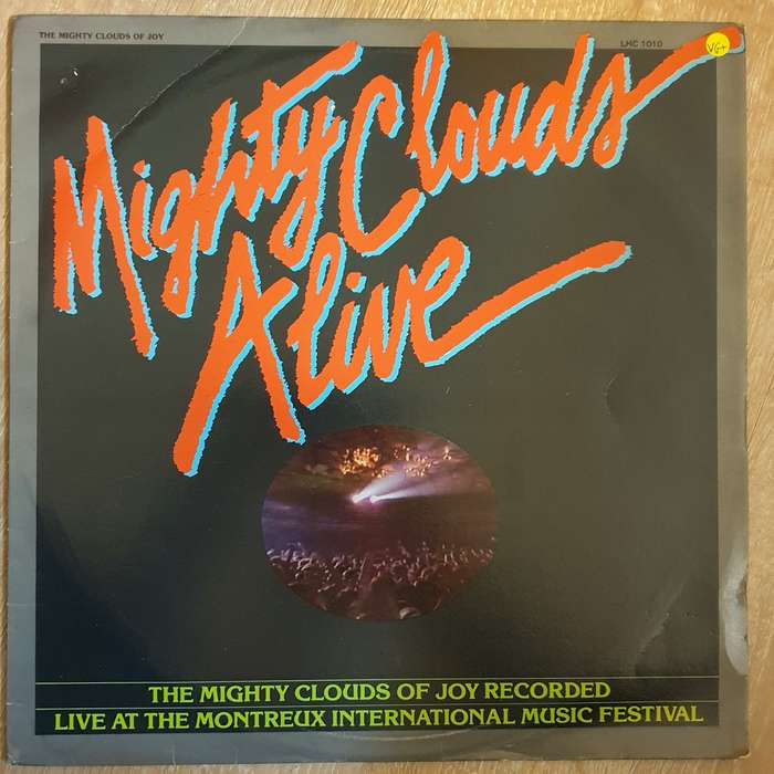 The Mighty Clouds Of Joy  MIghty Clouds Alive - Vinyl LP Record - Very-Good+ Quality (VG+)