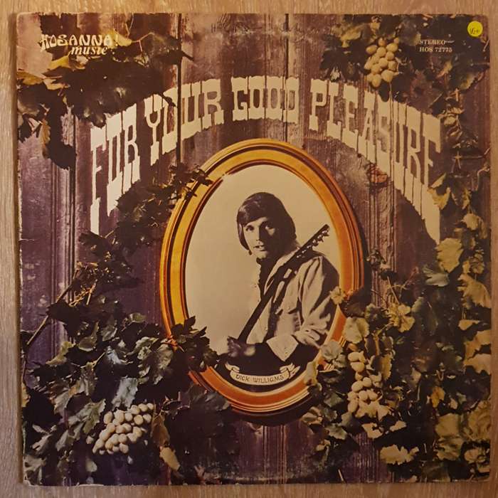 Dick Williams  For Your Good Pleasure - Vinyl LP Record - Very-Good+ Quality (VG+)