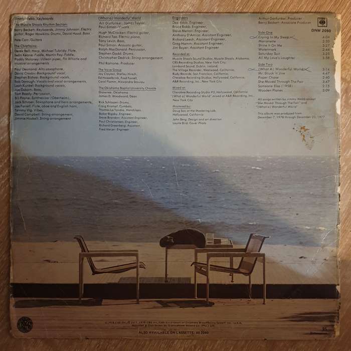 Art Garfunkel - Watermark - Vinyl LP Record - Opened  - Good Quality (G)