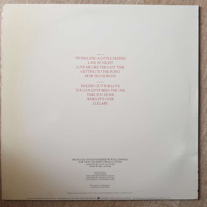 England Dan Seals  Stones - Vinyl LP Record - Opened  - Very-Good+ Quality (VG+)