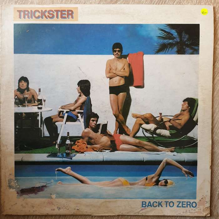 Trickster  Back To Zero - Vinyl LP Record - Very-Good+ Quality (VG+)