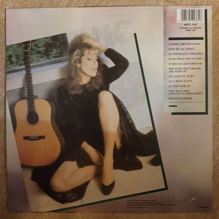 Carly Simon - Coming Around Again  - Vinyl LP Record - Opened  - Very-Good+ Quality (VG+)