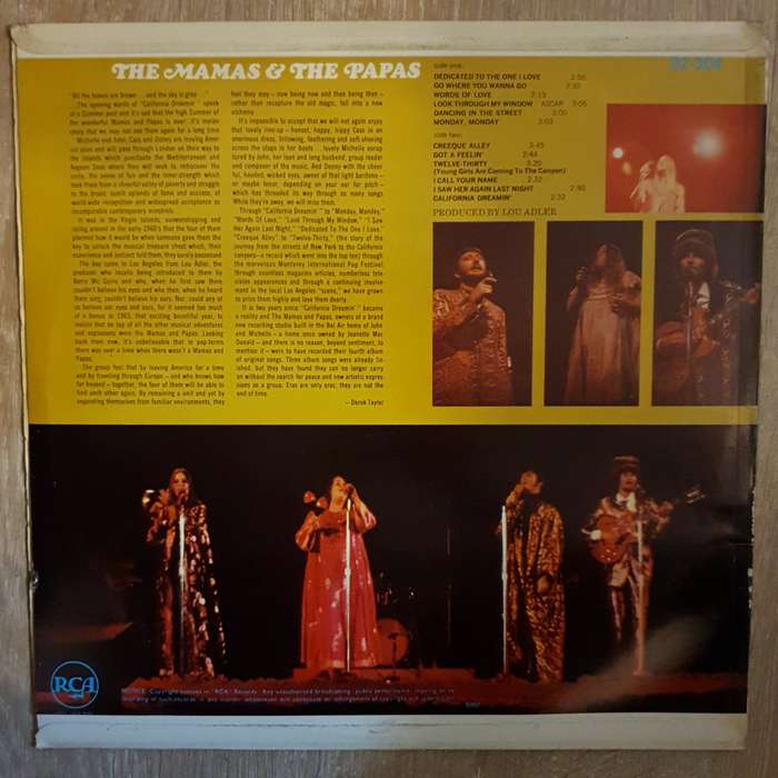 The Mamas & The Papas  The First Golden Era Of The Mamas & The Papas - Vinyl LP Record - Ve...
