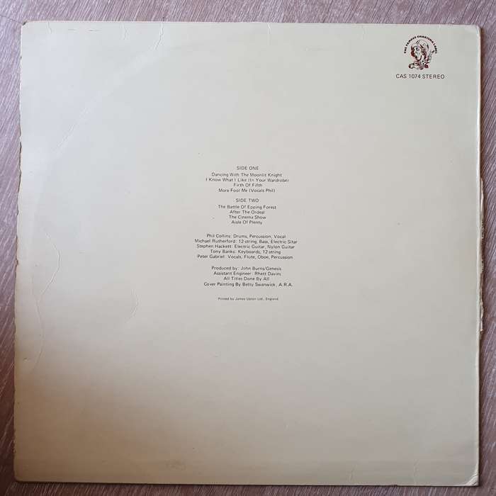 Genesis  Selling England By The Pound  Vinyl LP Record - Opened  - Good+ Quality (G+)