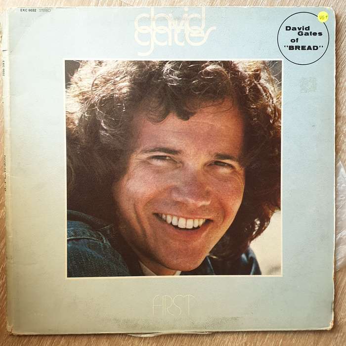 David Gates  First - Vinyl LP Record - Very-Good+ Quality (VG+)