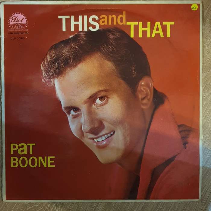 Pat Boone  This And That -  Vinyl LP Record - Very-Good+ Quality (VG+)