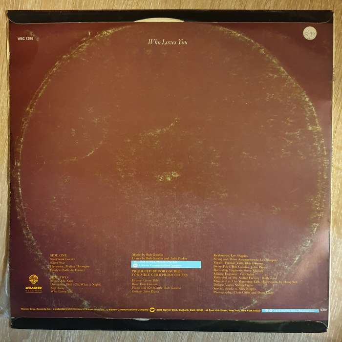 The Four Seasons - Who Loves You -  Vinyl LP Record - Very-Good+ Quality (VG+)