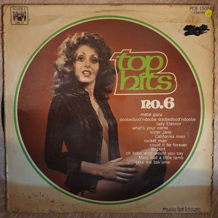 Top Hits No. 6 - Vinyl LP Record (VG-)