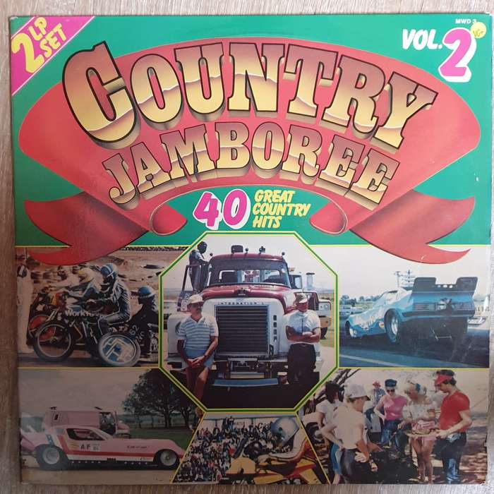 Country Jamboree - Vol 2 - 40 Great Country Hits  - Double Vinyl  Record - Very-Good+ Quality (VG+)