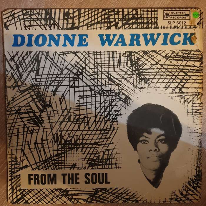 Dionne Warwick - From The Soul  -  Vinyl Record - Very-Good+ Quality (VG+)
