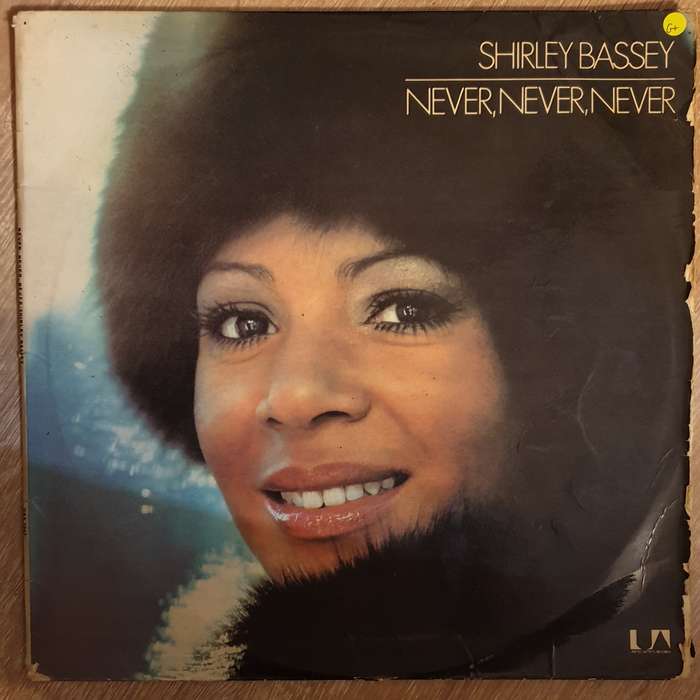 Shirley Bassey - Never Never Never   Vinyl LP Record - Opened  - Good+ Quality (G+)