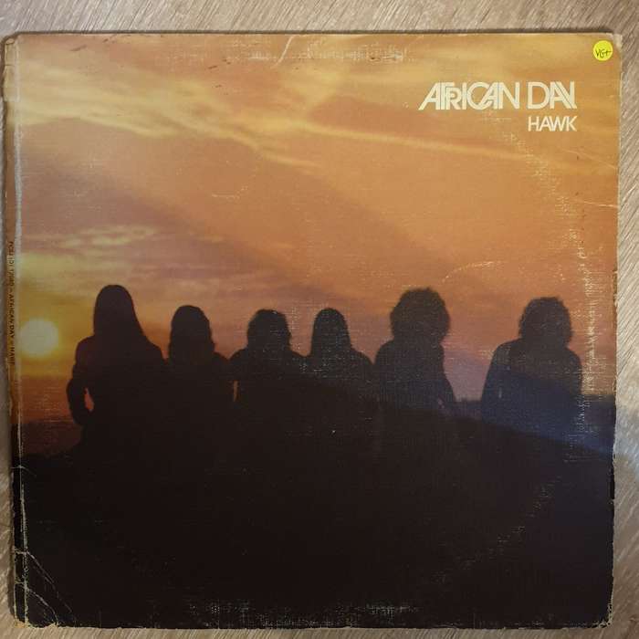 Hawk  African Day -  Vinyl LP Record - Very-Good+ Quality (VG+)