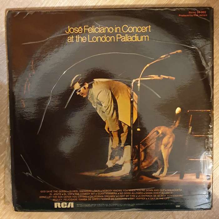 José Feliciano  Alive Alive-O! / José Feliciano In Concert At The London Palladium - Doub...