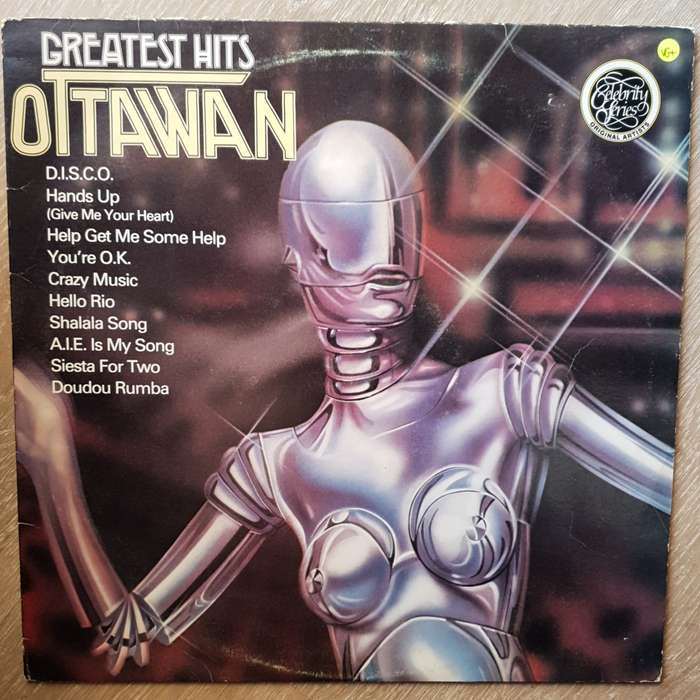 Ottawan  Greatest Hits -  Vinyl LP Record - Very-Good+ Quality (VG+)