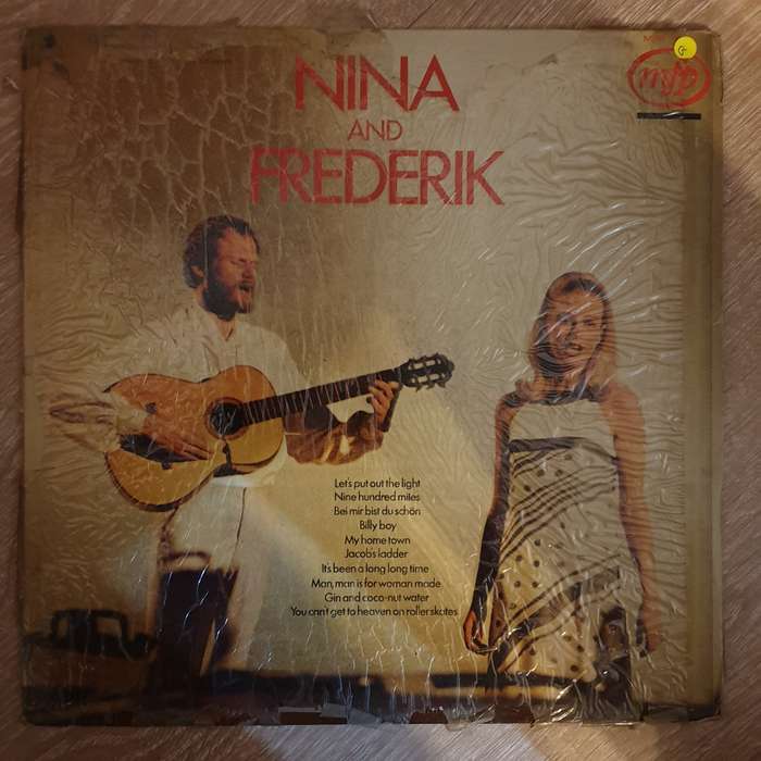 Nina and Frederik -  Vinyl LP Record - Opened  - Good Quality (G)