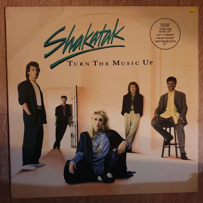 Shakatak - Turn The Music Up - Vinyl LP Record - Very-Good+ Quality (VG+) (verygoodplus)