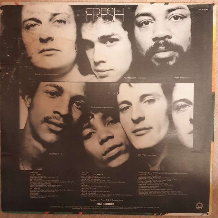 Fresh  Get Fresh - Vinyl LP Record - Opened  - Very-Good+ Quality (VG+)