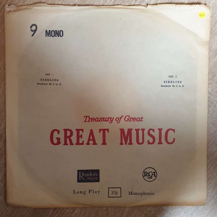 Treasury of Great Music Vol 9 -  Vinyl LP Record  - Very-Good+ Quality (VG+)