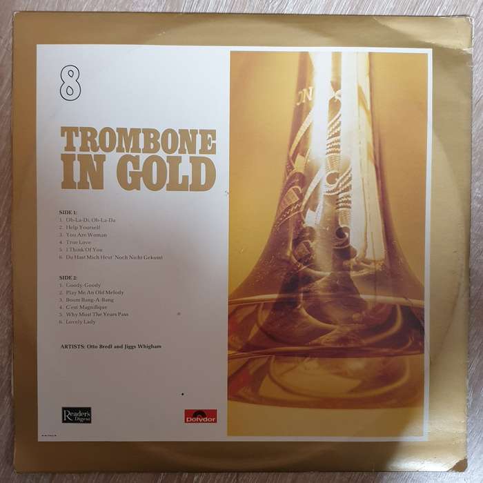 Trombone in Gold - Vol 8 -  Vinyl LP Record  - Very-Good+ Quality (VG+)