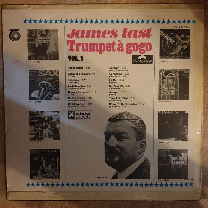 James Last  Trumpet À Gogo Vol. 2 - Vinyl LP Record - Opened  - Very-Good Quality (VG)