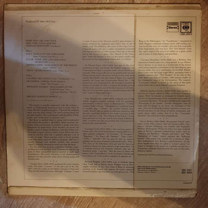 Leonard Bernstein - New York Philharmonic  Pomp And Circumstance - The Great Symphonic Marc...