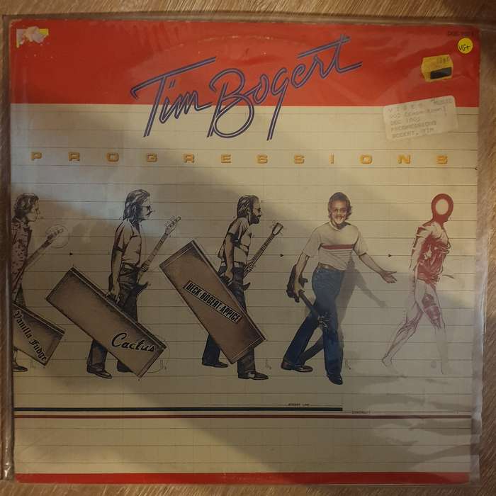 Tim Bogert  Progressions -  Vinyl LP Record - Very-Good+ Quality (VG+)