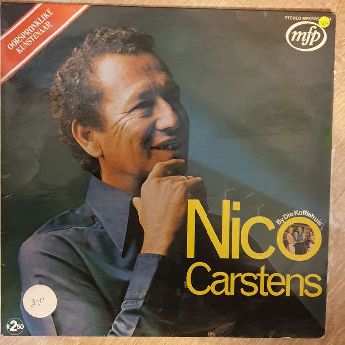 Nico Carstens - MFP Original Artist  Series - Vinyl Record - Opened  - Very-Good+ Quality (VG+)