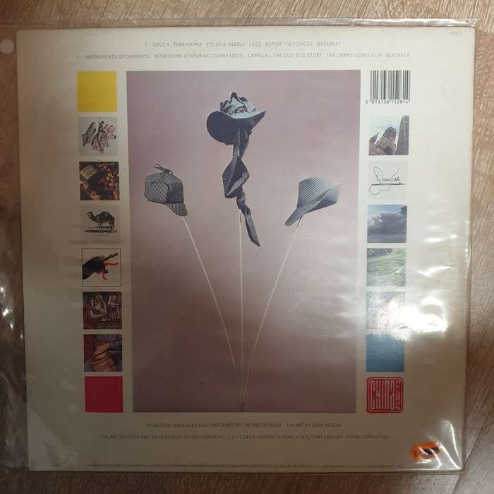 The Art Of Noise  In Visible Silence -  Vinyl LP Record - Very-Good+ Quality (VG+)