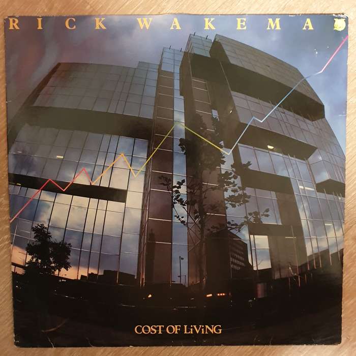 Rick Wakeman  Cost Of Living - Vinyl LP Record - Very-Good+ Quality (VG+)