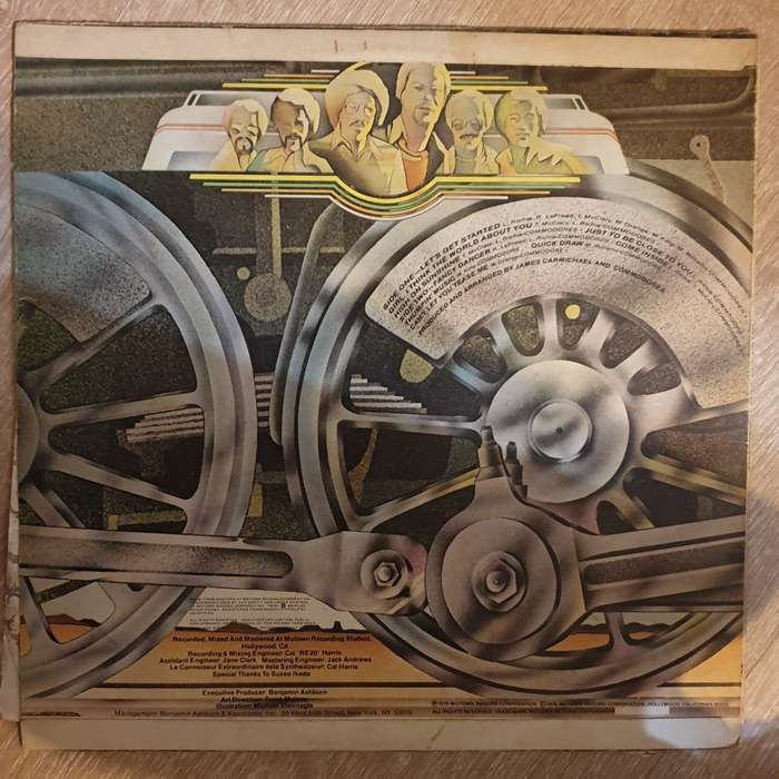 Commodores  Hot On The Tracks - Vinyl LP Record - Opened  - Very-Good Quality (VG)