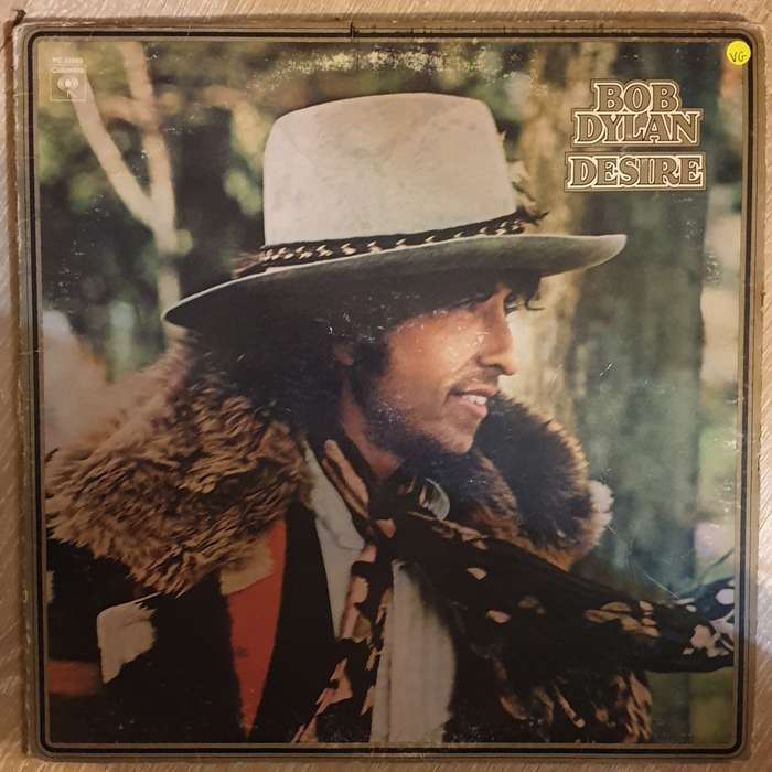 Bob Dylan  Desire - Vinyl LP Record - Very-Good Quality (VG)