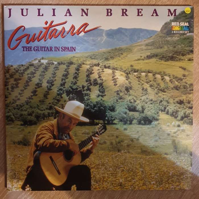 Julian Bream  Guitarra - The Guitar In Spain -  Double Vinyl LP Record - Opened  - Very-Goo...