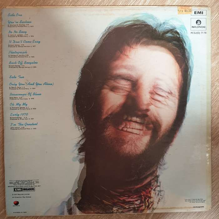 Ringo Starr  Blast From Your Past -  Vinyl LP Record (VG)
