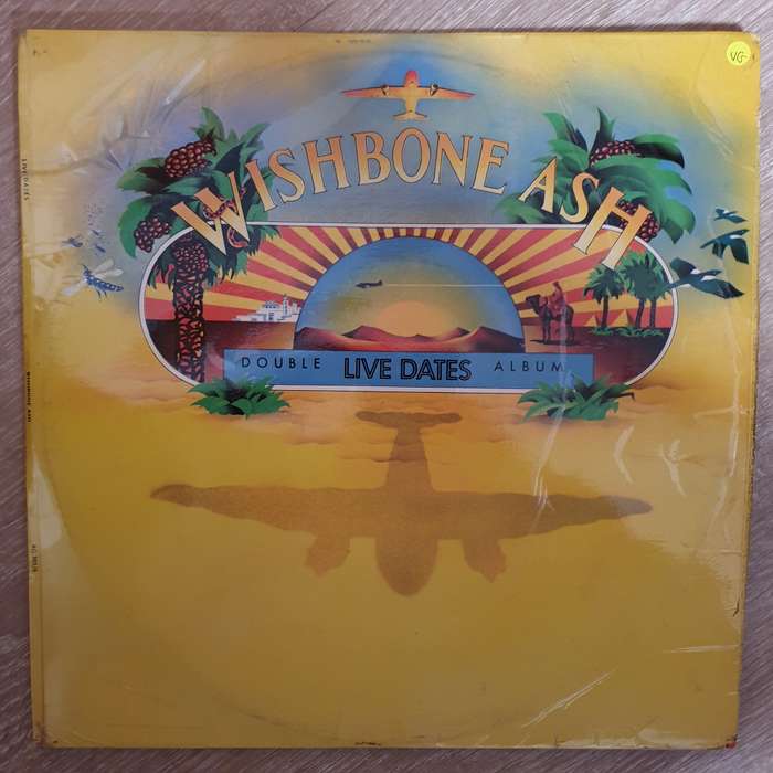 Wishbone Ash  Live Dates - Double Vinyl LP Record - Opened  - Very-Good Quality (VG)