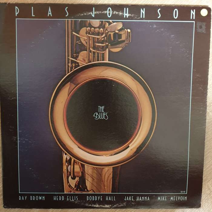 Plas Johnson  The Blues - Vinyl LP Record - Opened  - Very-Good+ Quality (VG+)