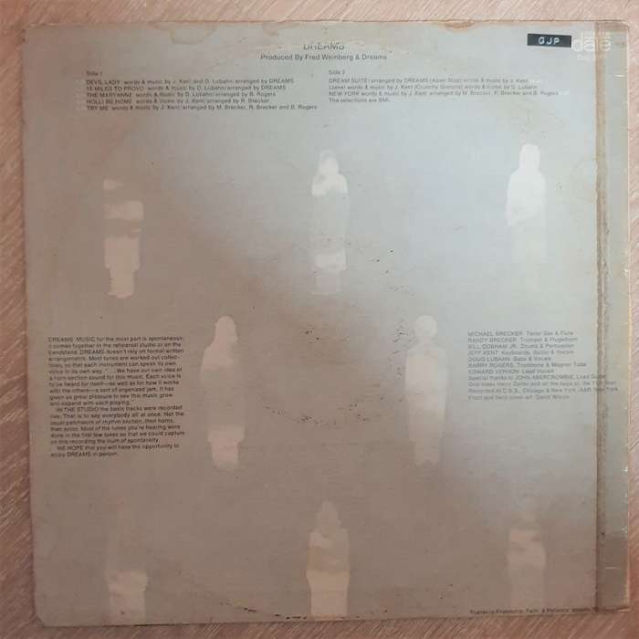 Dreams  Dreams -  Vinyl LP Record - Opened  - Very-Good Quality (VG)