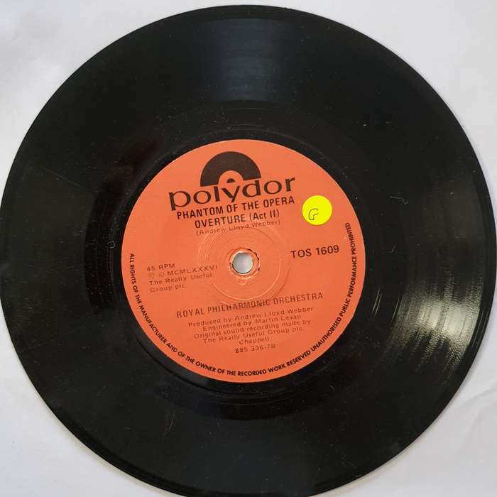 Cliff Richard, Sarah Brightman  All I Ask Of You - Vinyl 7" Record - Opened  - Good+ Qualit...