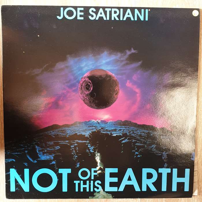 Joe Satriani  Not Of This Earth - Vinyl LP Record - Opened  - Very-Good+ Quality (VG+)