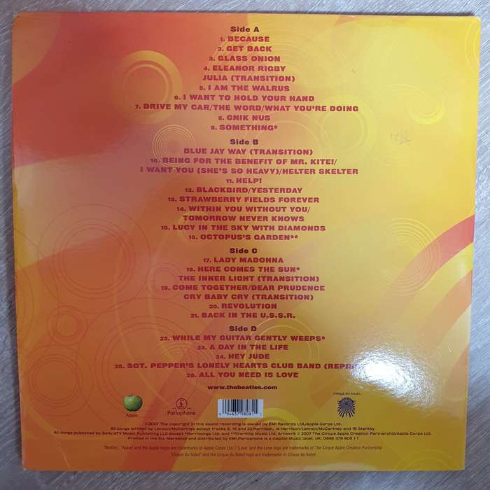 The Beatles  Love (with booklet) - Vinyl LP Record  - Very-Good+ Quality (VG+)