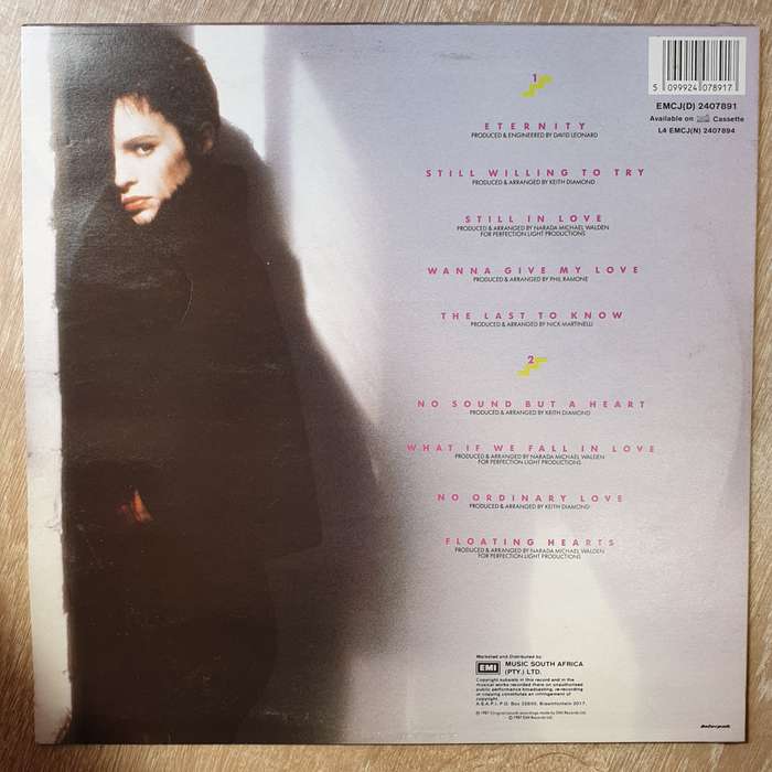 Sheena Easton  No Sound But A Heart - Opened   Vinyl LP Record - Opened  - Very-Good+...