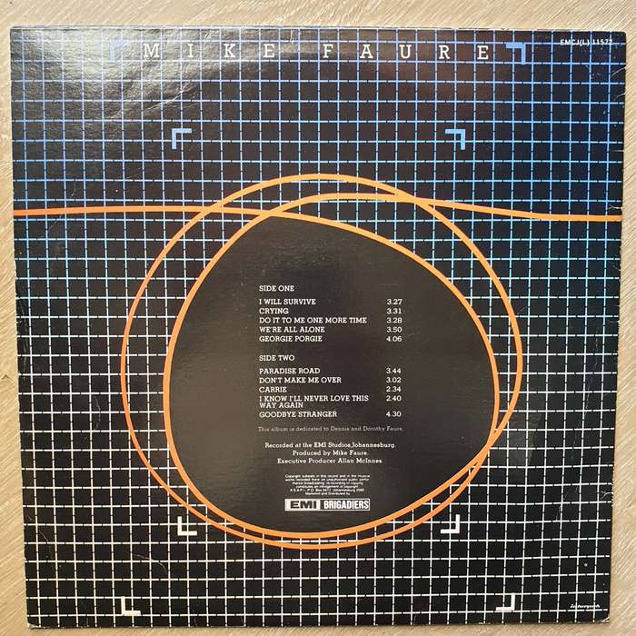 Mike Faure  Sax  - Opened    Vinyl LP Record - Opened  - Very-Good+ Quality (VG+)