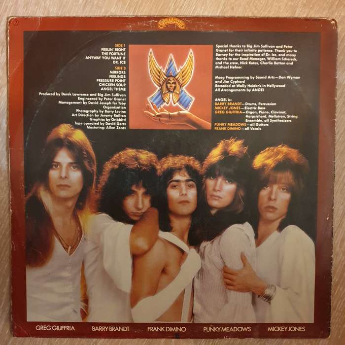 Angel  Helluva Band - Vinyl LP Record  (VG-)