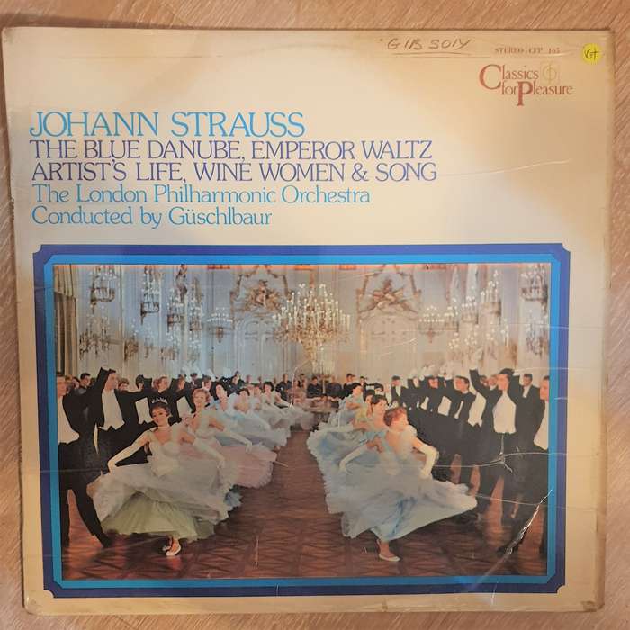 Strauss Waltzes - The London Philharmonic Orchestra - Vinyl LP Record - Very-Good+ Quality (VG+)