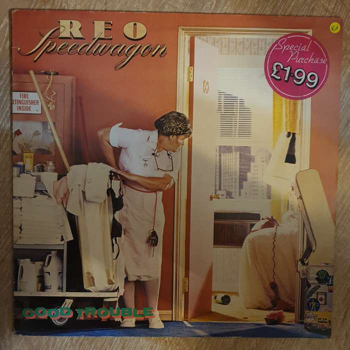 REO Speedwagon  Good Trouble - Vinyl LP Record - Opened  - Very-Good+ Quality (VG+)