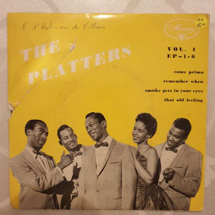 The Platters - Vinyl 7" Record - Very-Good+ Quality (VG+)