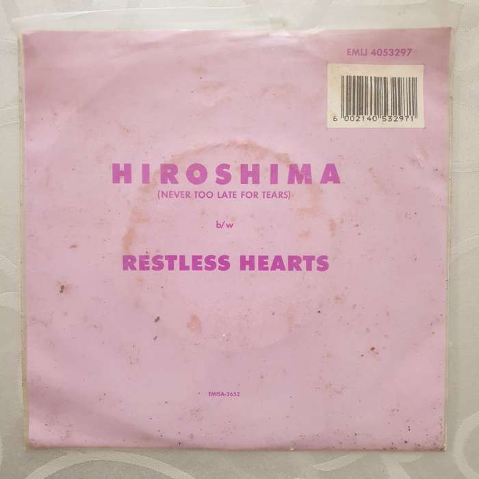 People Like Us  Hiroshima (Never Too Late For Tears) - Vinyl 7" Record - Very-Good+ Quality...